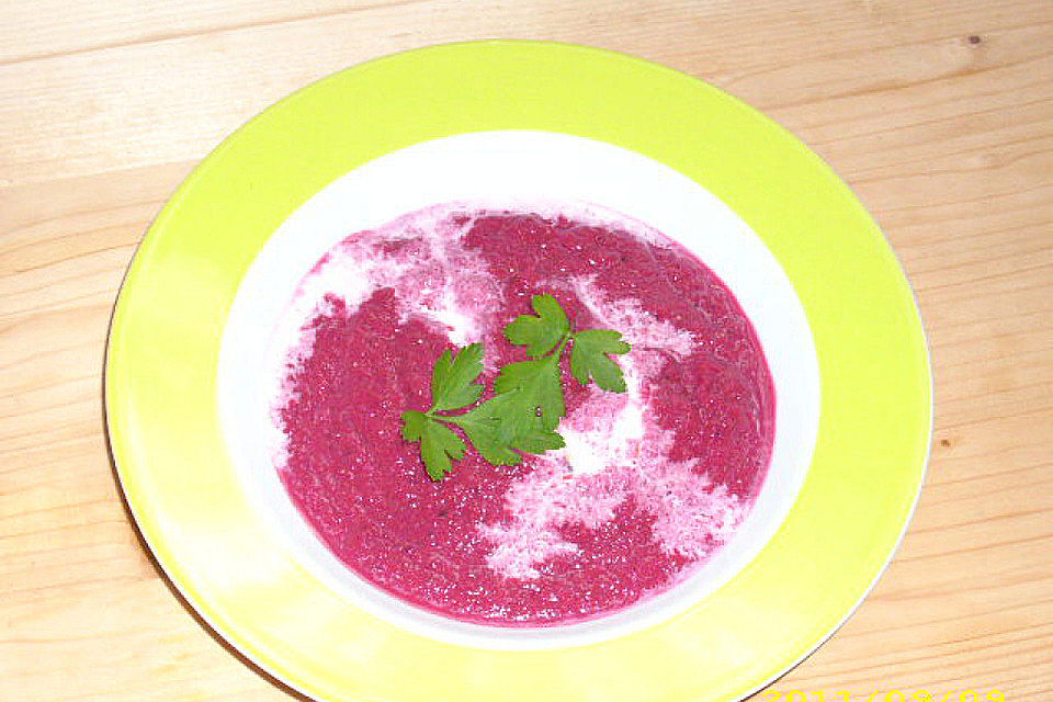 Rote Bete Suppe