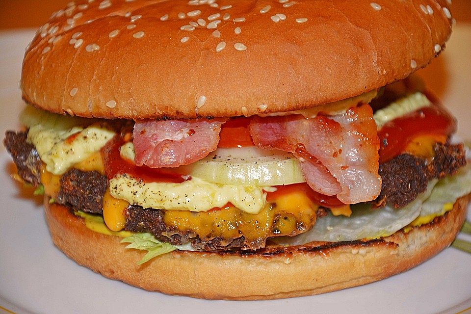 Cheeseburger "Bavarian Style"