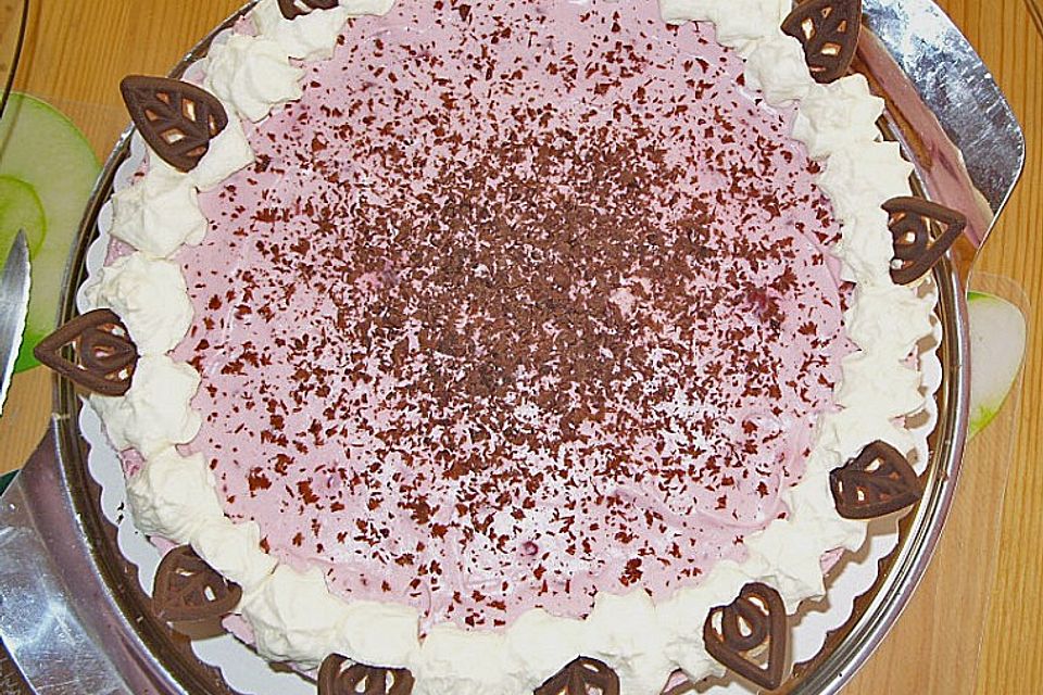 Rote Grütze - Schmandcreme Torte