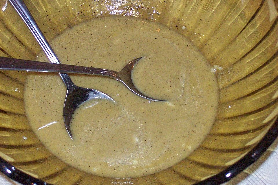 Honig-Senf-Knoblauch Dressing