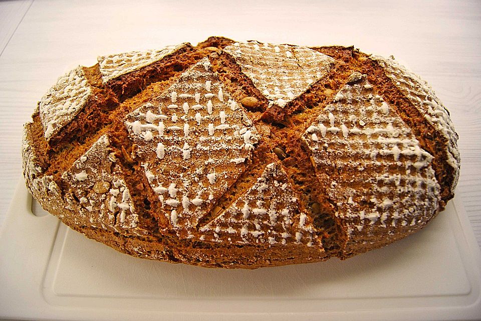 Krustenbrot mit Sauerteig