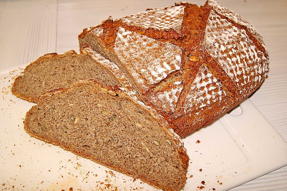 Krustenbrot mit Sauerteig