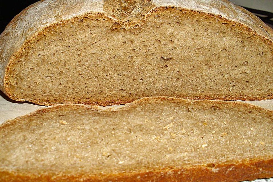 Krustenbrot mit Sauerteig