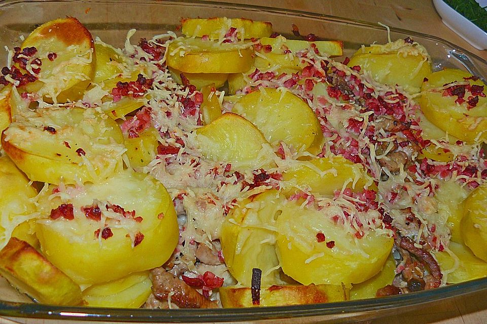 Kartoffel - Schweinegratin