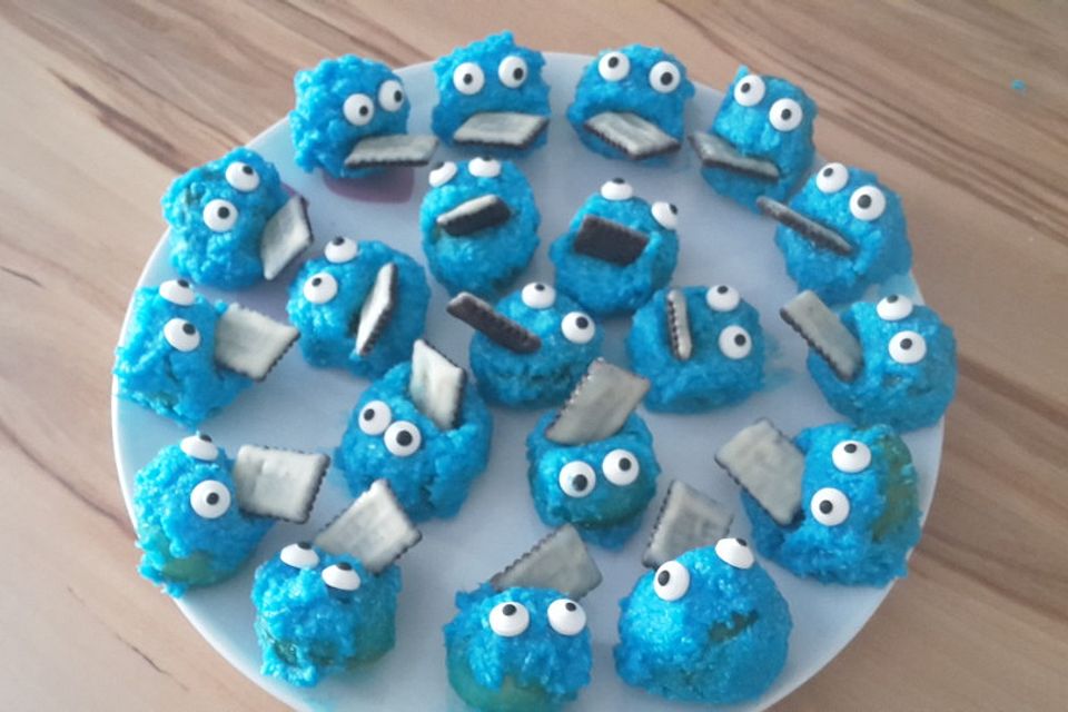 Krümelmonster Cake-Pops