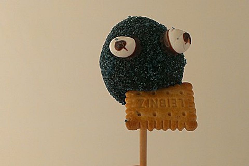 Krümelmonster Cake-Pops