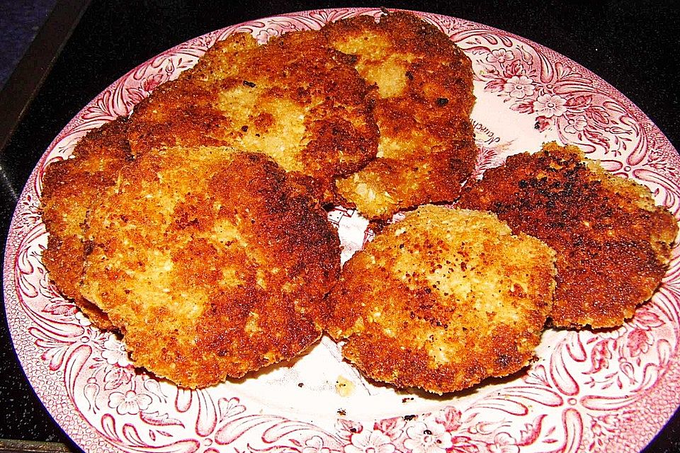 Veganes Blumenkohl-Sellerie-Schnitzel