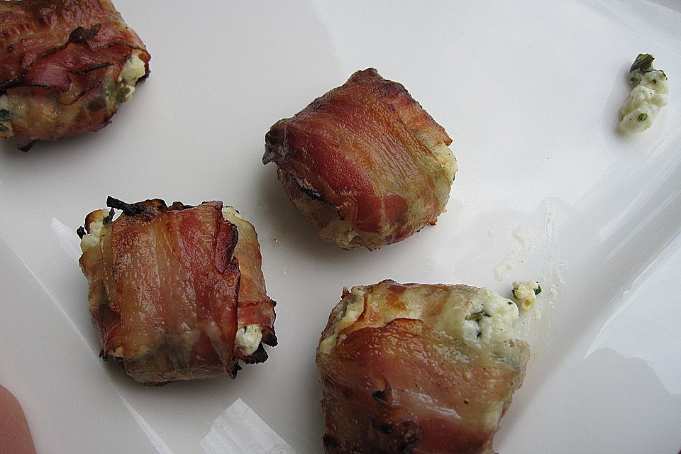 Bacon-Feta-Champignons