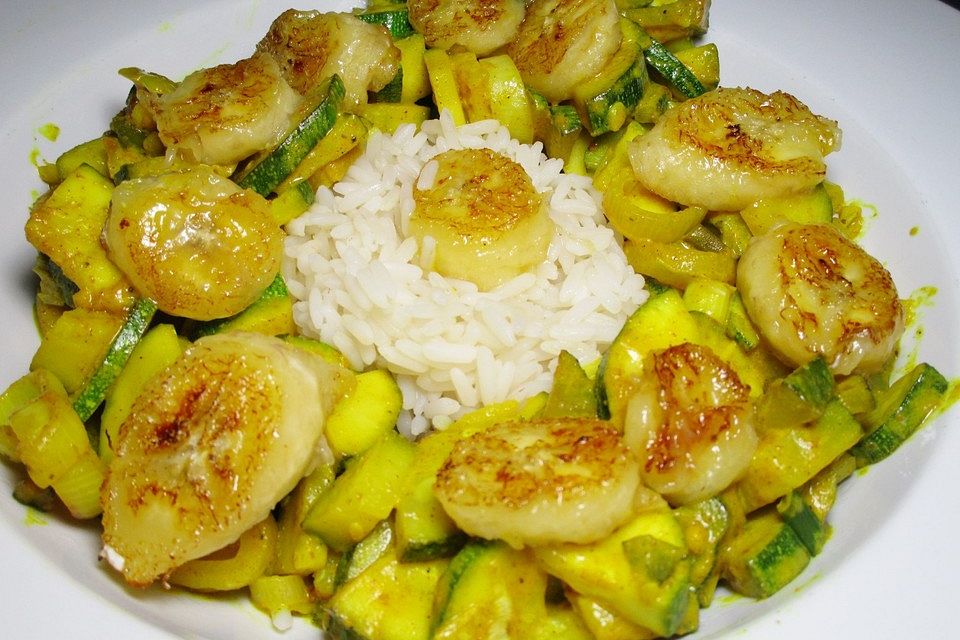 Bananen-Zucchini-Curry