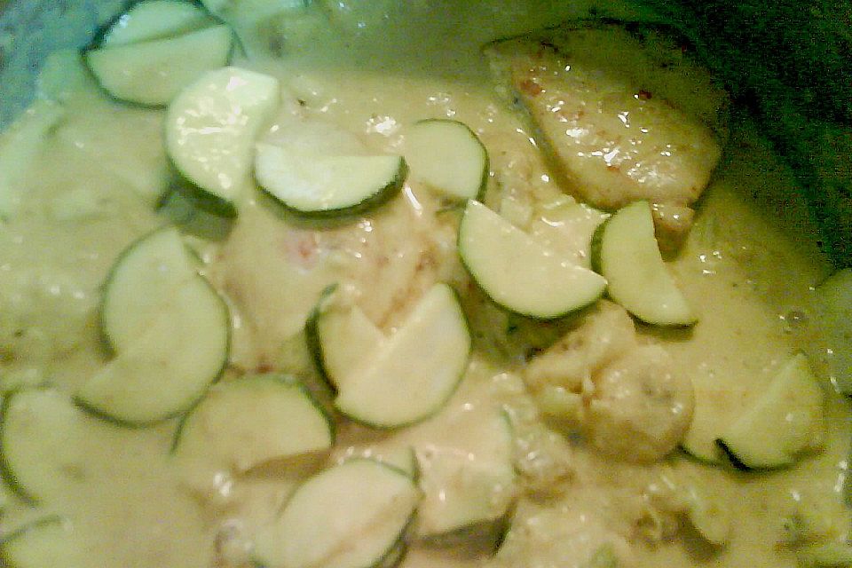 Bananen-Zucchini-Curry