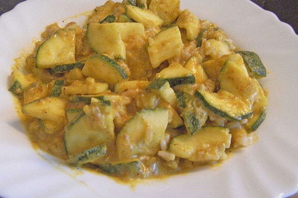 Bananen-Zucchini-Curry