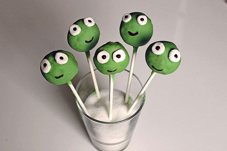 Frosch-Cake-Pops