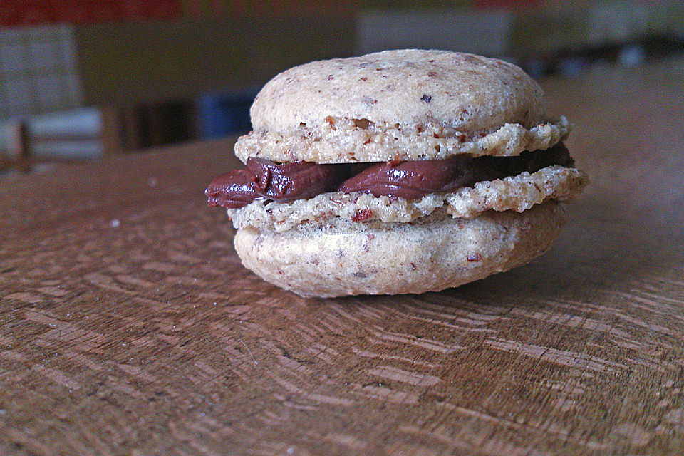 Macarons choco menthe