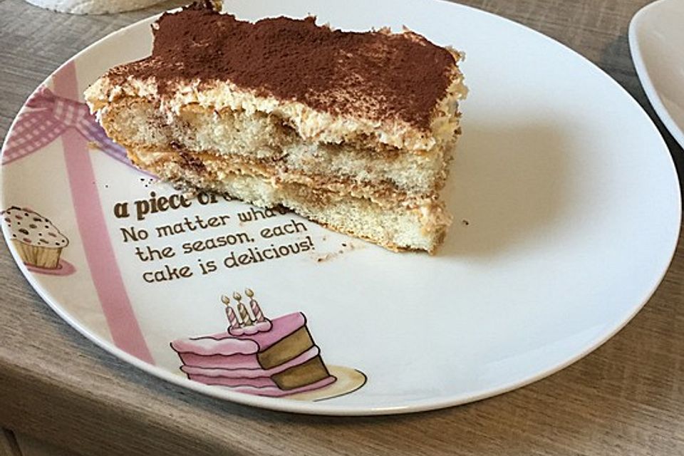 Klassisches Tiramisu