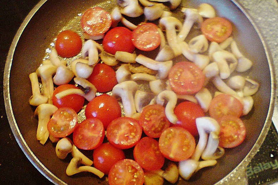 Zucchini - Pilz - Salat