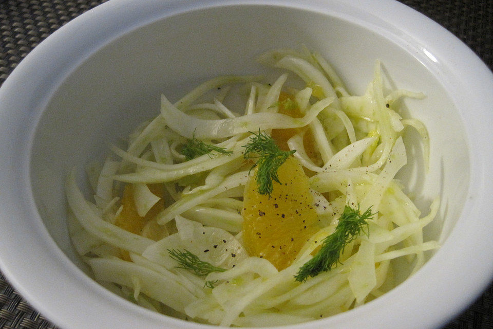 Fenchelsalat mit Orangen