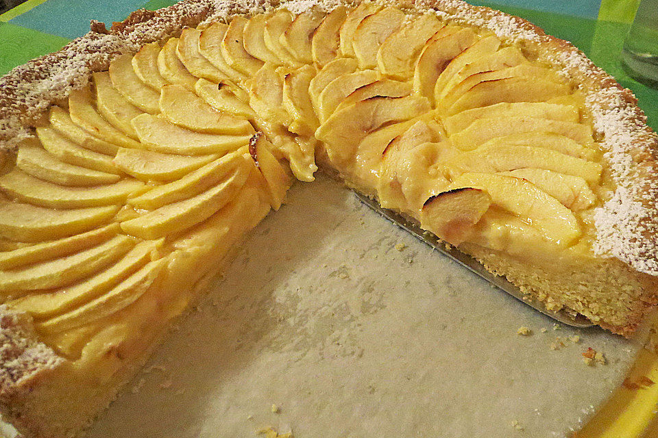 Apfel-Creme-Kuchen