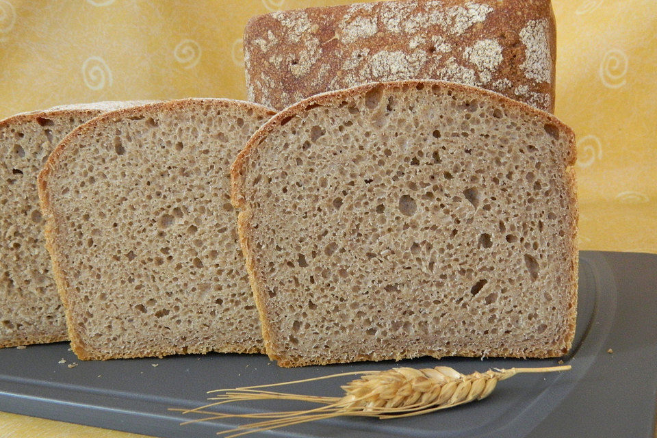 Helles Sauerteigbrot mit Honig