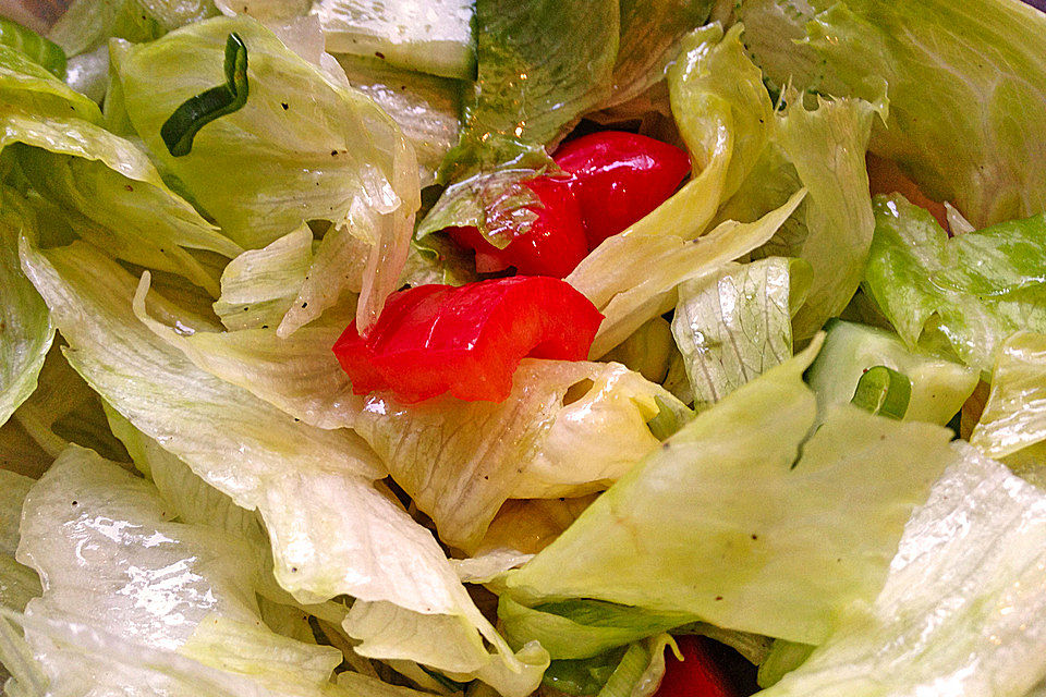 Salatdressing mit Hirschbirnen-Essig