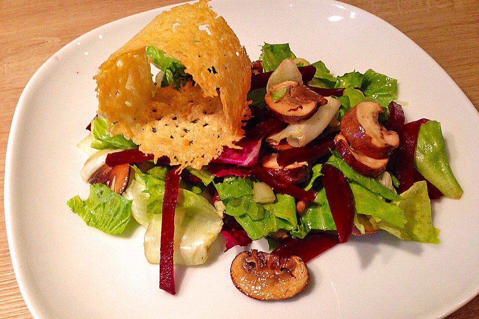 Rote-Bete-Pilz-Salat