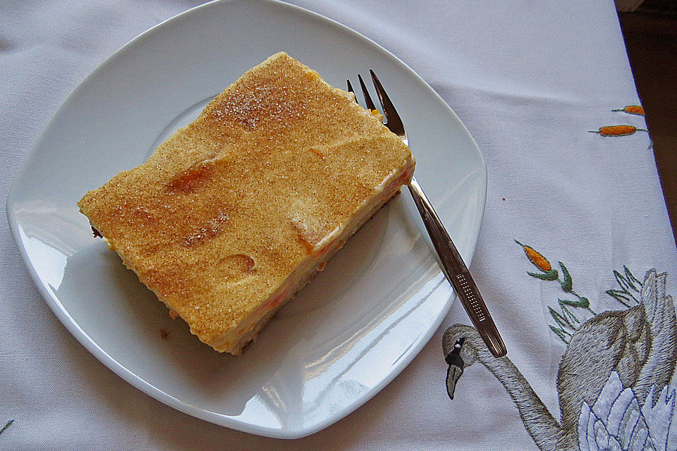 Mandarinenkuchen übers Blech