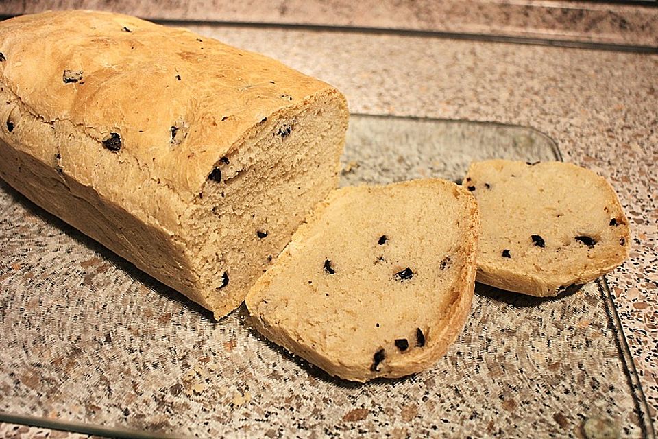 Schwarzoliven-Brot