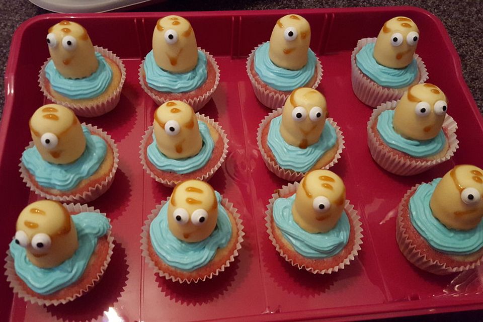 Minion Cupcakes