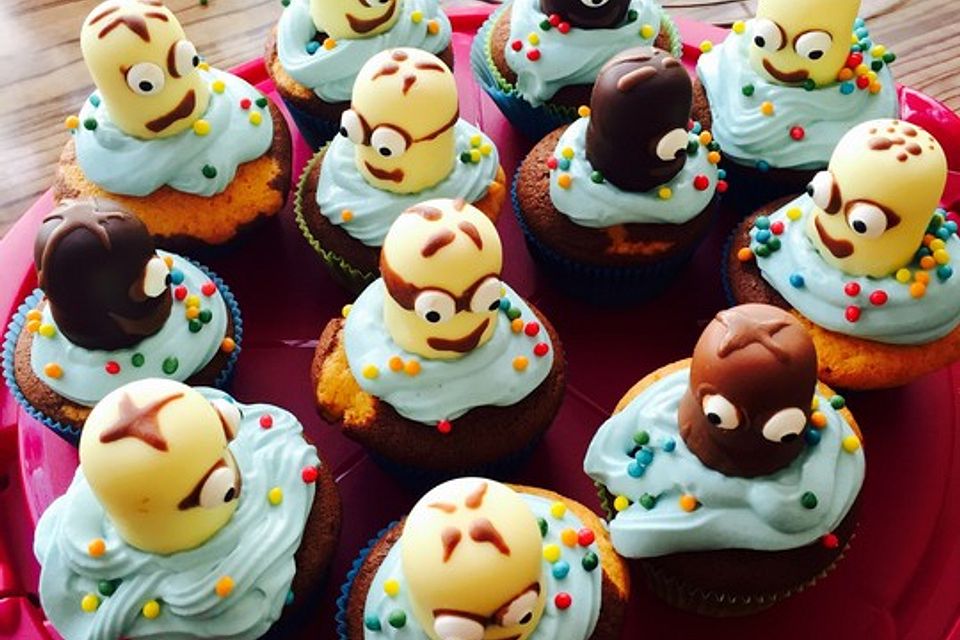 Minion Cupcakes