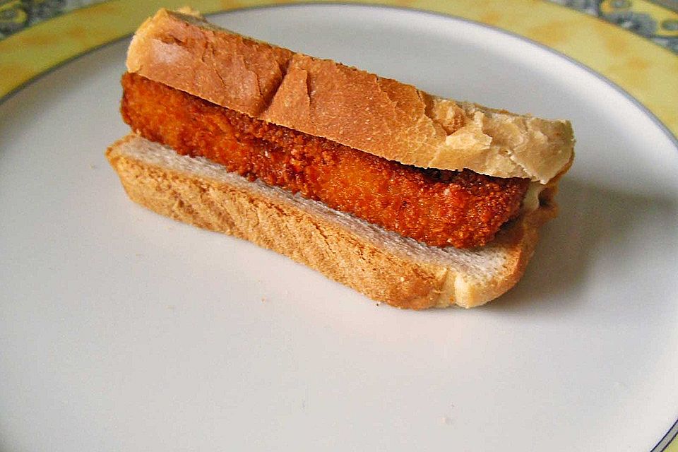 Fisch-Hot Dog