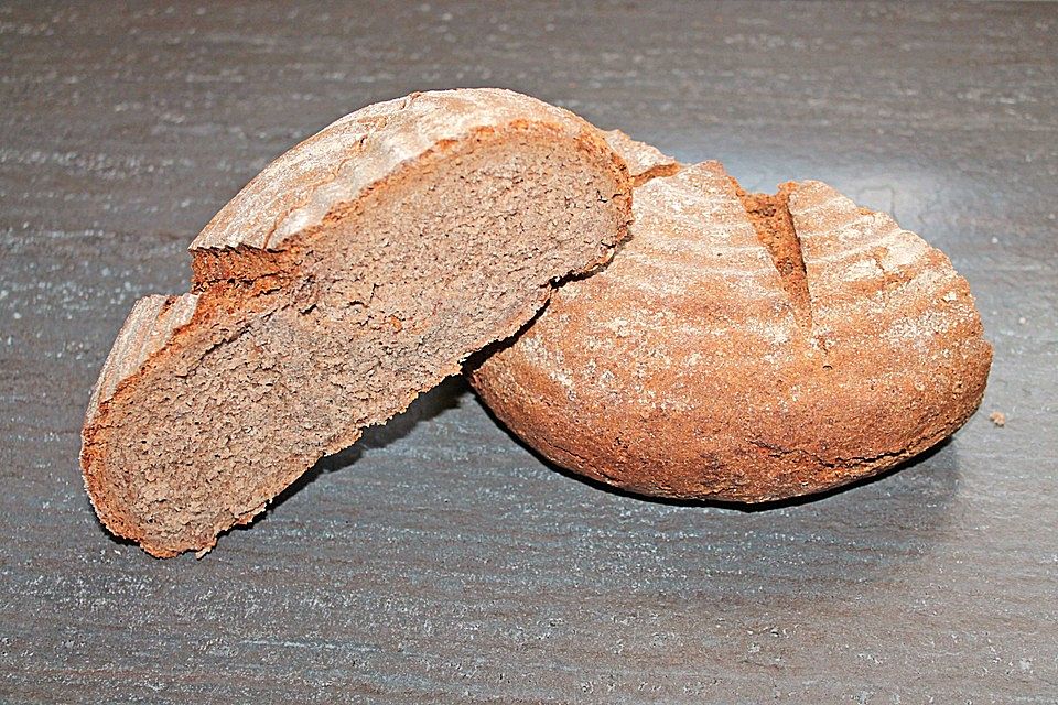 Dinkel-Roggen-Vollkornbrot