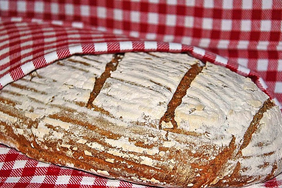 Dinkel-Roggen-Vollkornbrot