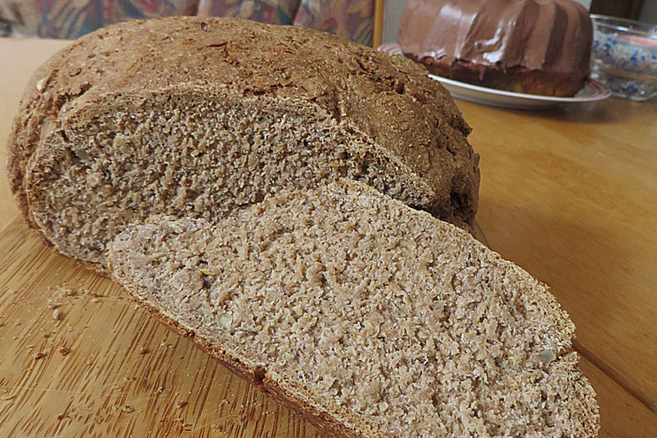 Dinkel-Roggen-Vollkornbrot