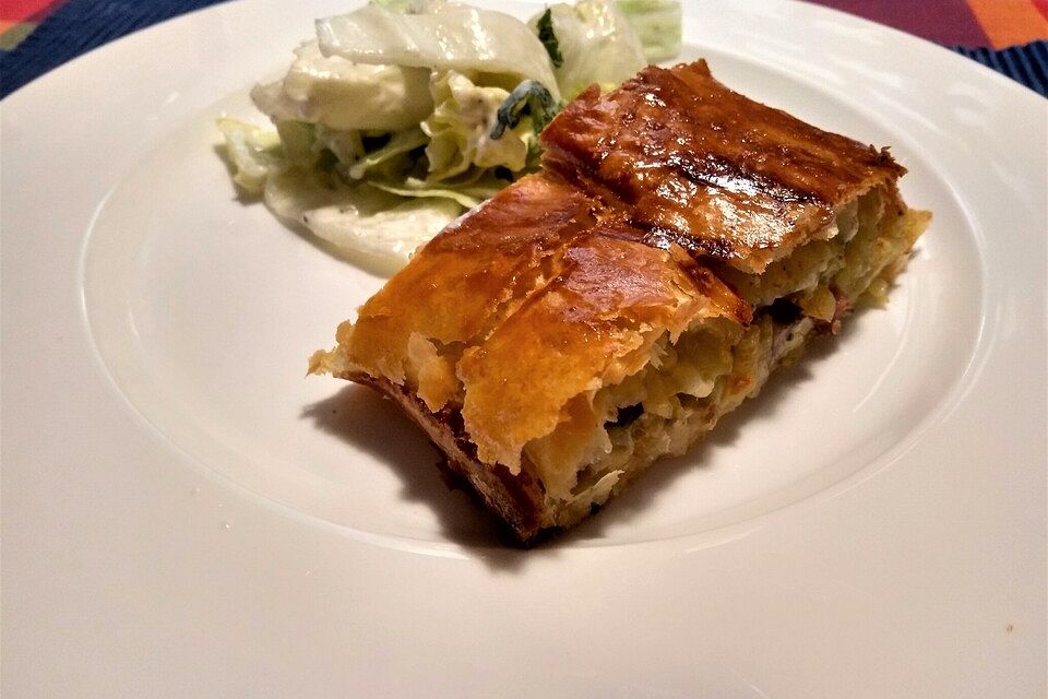 Smokeys Käse-Kartoffel-Strudel