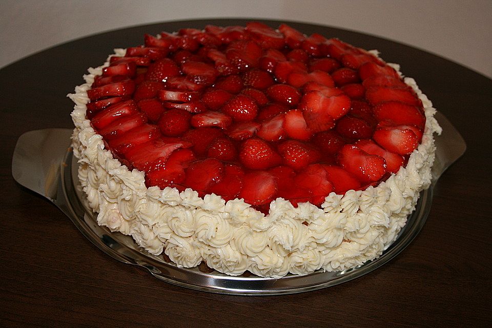 Erdbeertorte