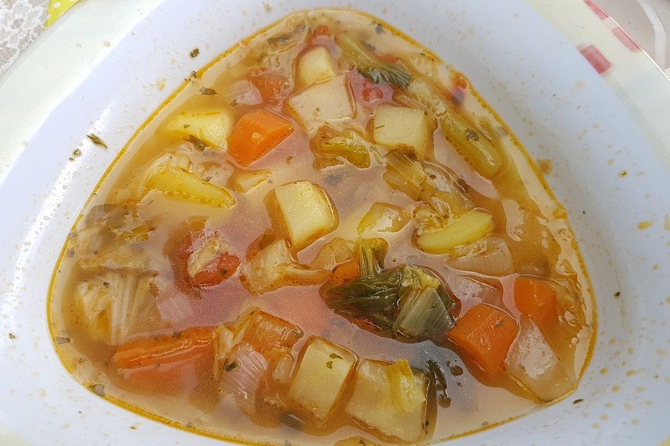 Portugiesische Gemüsesuppe