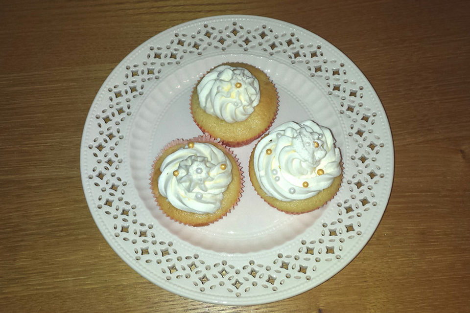 Apfel-Cupcakes mit Buttercreme