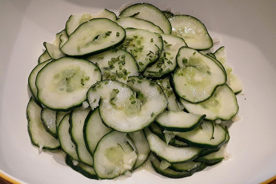 Marias Gurkensalat