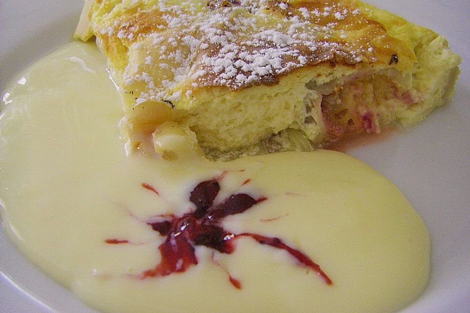 Milirahmstrudel mit Zwetschken