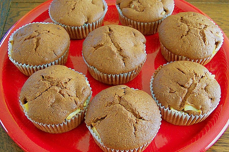 Schoko - Birnen - Muffins