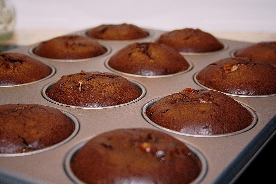 Schoko - Birnen - Muffins