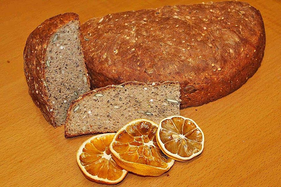 Buchweizen-Dinkel-Brot