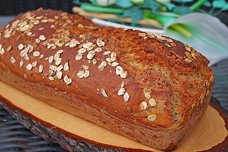 Buchweizen-Dinkel-Brot