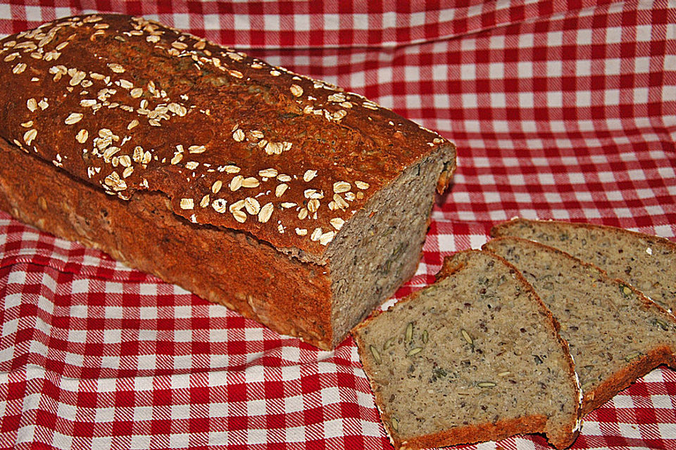 Buchweizen-Dinkel-Brot