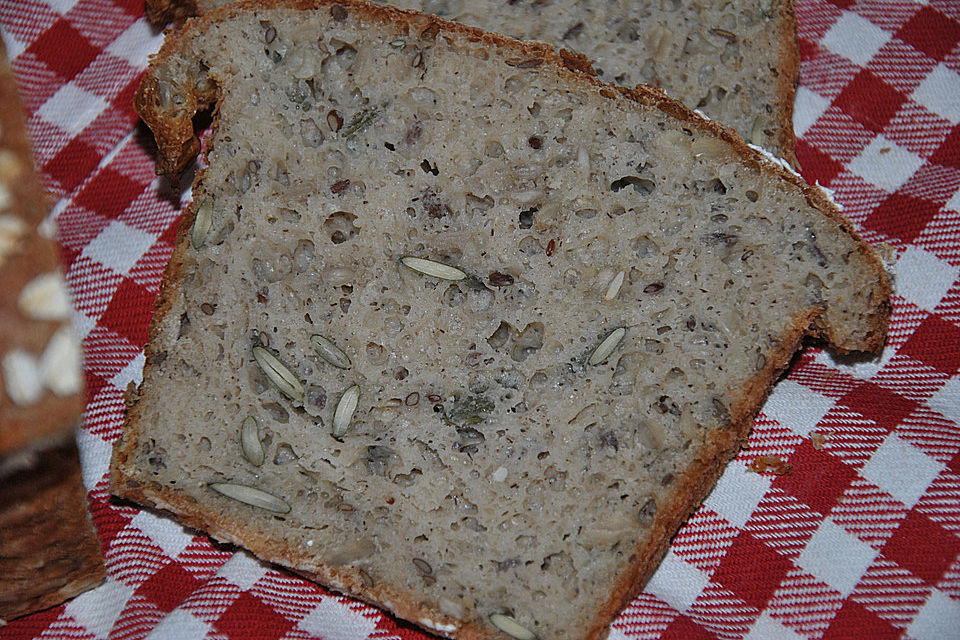 Buchweizen-Dinkel-Brot