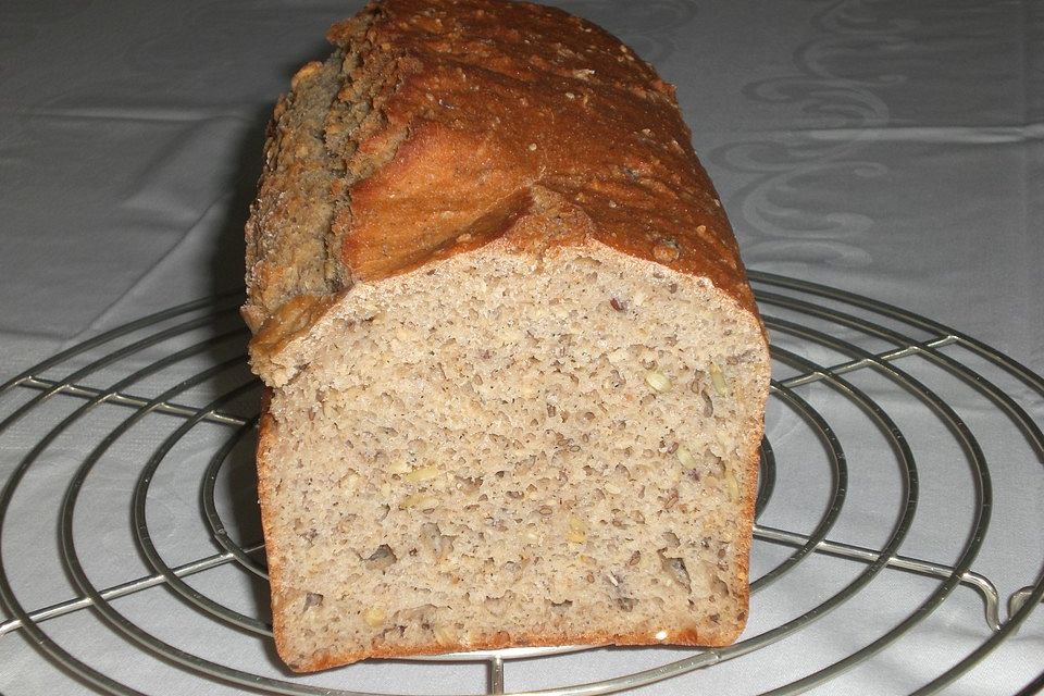 Buchweizen-Dinkel-Brot