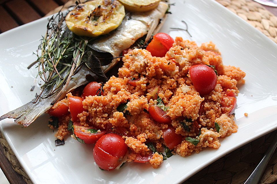 Couscous Caprese