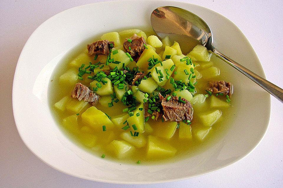 Rindfleischsuppe