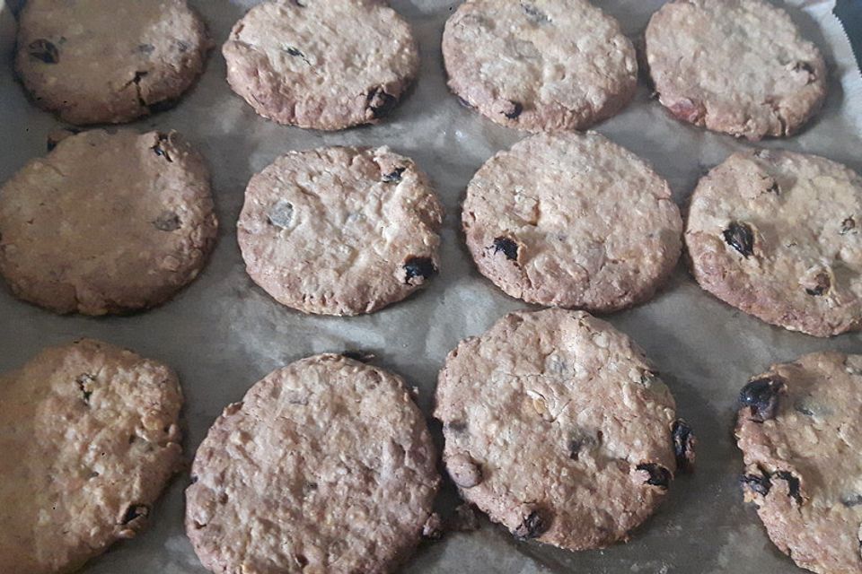 Müsli-Cookies aus Sojamilch