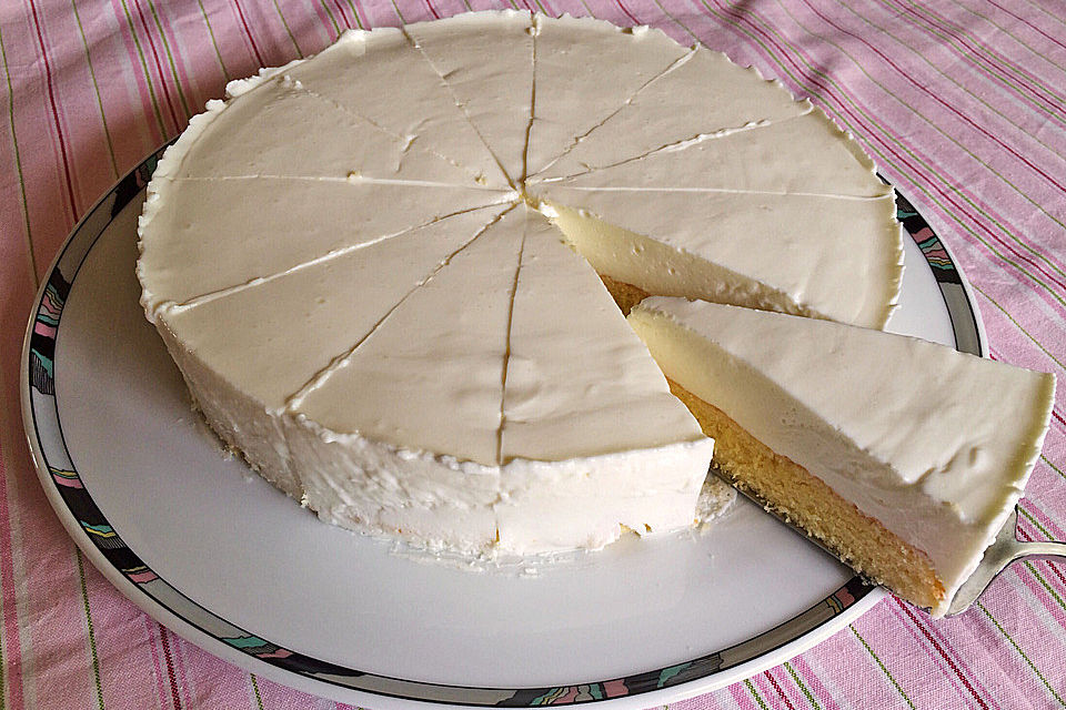 Limetten-Creme-Torte