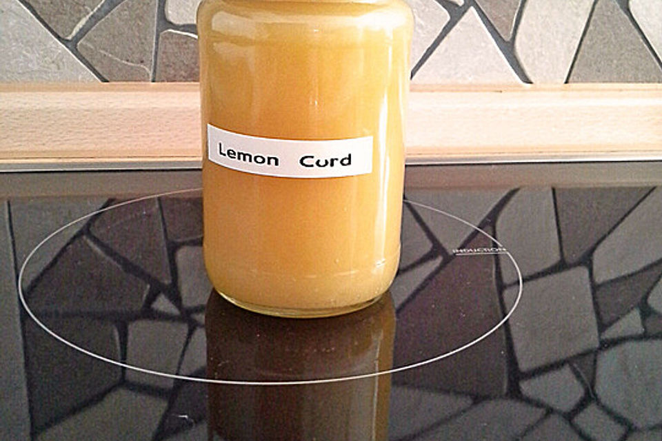 Hausgemachtes Lemon Curd